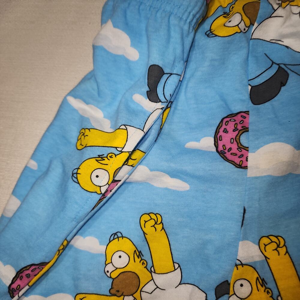 Homer Simpsons and donut pajama pants men's XXL 46'' length - Picture 6 of 6
